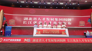刚刚，湖北省人才集团揭牌成立 30亿元