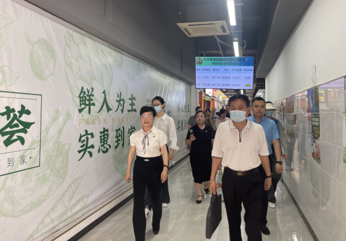商务部武汉特派办特派员调研考察市井
