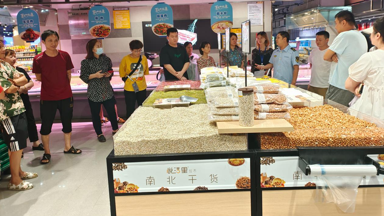 落到“食”处 武汉市张家湾市场监管所